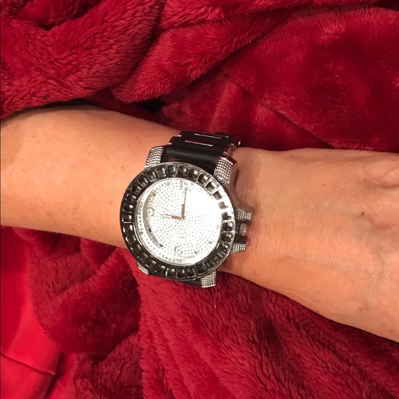 Large Techno Pave Boss Watch - Picture 10 of 10